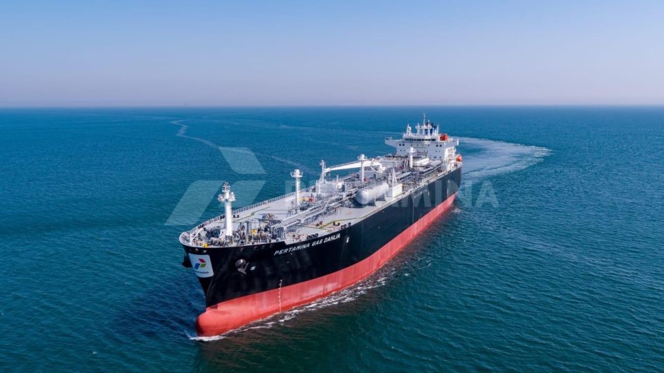 Awak Kapal 100% Indonesia, Kapal Angkut Gas Raksasa Pertamina Sudah Berlayar Keliling Dunia