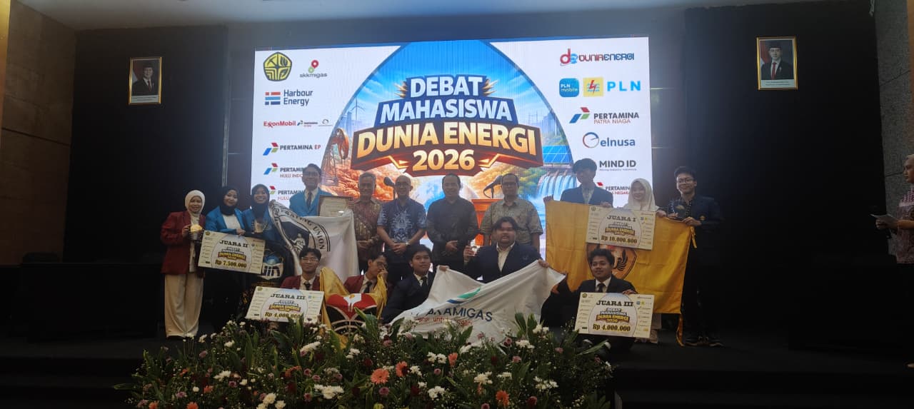 Tim UNPAD “Avatar Re-Earth” Juara I Lomba Debat Mahasiswa Dunia Energi 2026