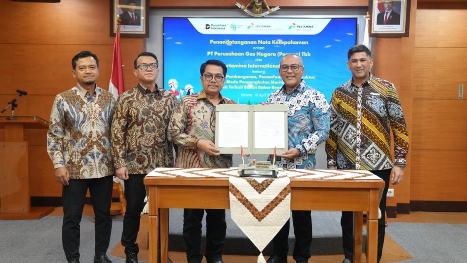 PIS – PGN Teken Kerja Sama Bisnis Angkutan Energi Bersih