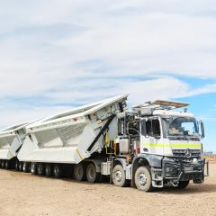 Road Train SSB Tembus Pasar Tambang Global