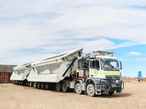 Road Train SSB Tembus Pasar Tambang Global