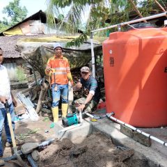 NHM Gandeng Warga Dusun Kobok Bangun Fasilitas Air Bersih
