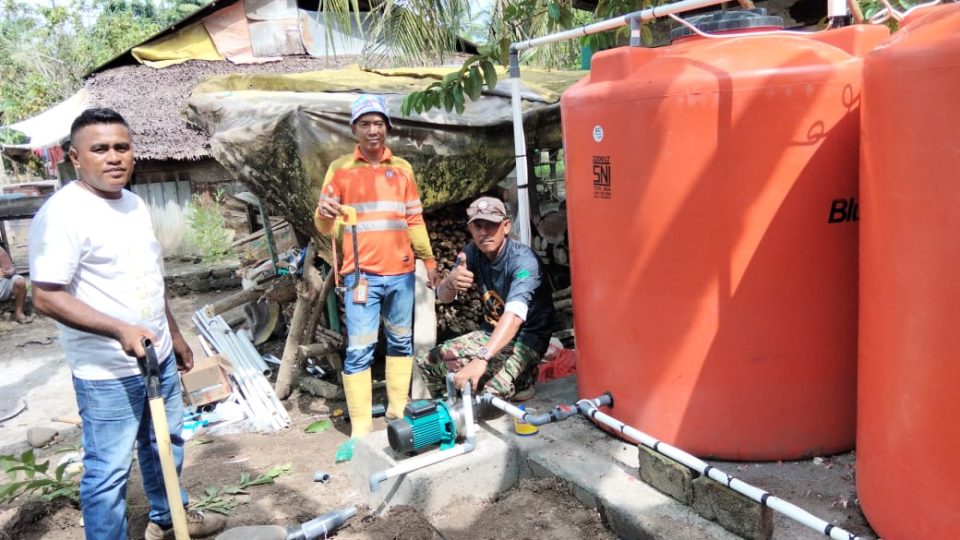NHM Gandeng Warga Dusun Kobok Bangun Fasilitas Air Bersih