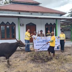NHM Rayakan Idul Adha Bersama Lima Kecamatan Sekitar Area Tambang