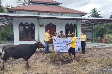 NHM Rayakan Idul Adha Bersama Lima Kecamatan Sekitar Area Tambang