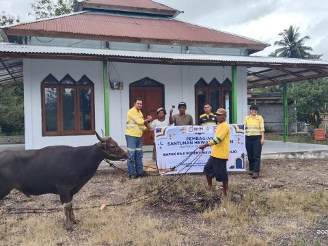 NHM Rayakan Idul Adha Bersama Lima Kecamatan Sekitar Area Tambang