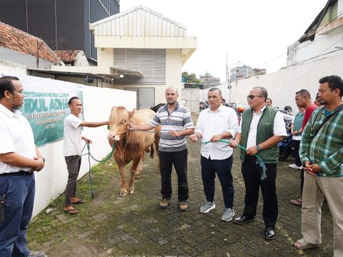 Tegaskan Komitmen Sosial di Wilayah Operasi, Patra Drilling Contractor Distribusikan Hewan Kurban