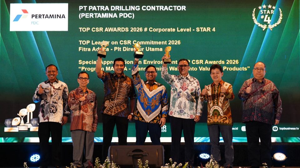 Konsisten Dorong Kemandirian Warga, PDC Sabet Tiga TOP CSR Awards 2026