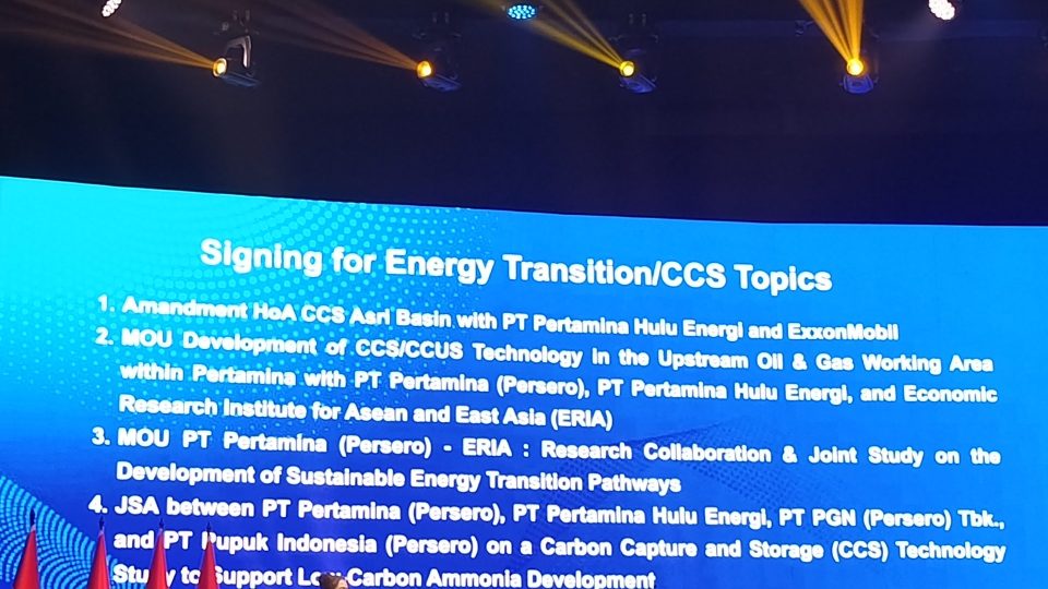 Kolaborasi Pertamina Hulu Energi – Pupuk Indonesia Bidik Low Carbon Amonia Lewat Teknologi CCS