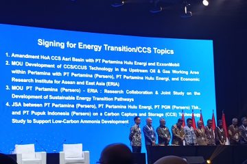 PHE Gandeng ERIA Perkuat Pengembangan CCS/CCUS Hulu Migas