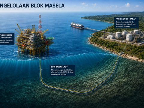 Orkestrasi Menyalakan Proyek Abadi Masela
