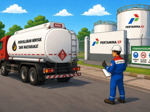 UMKM Batanghari Sinar Energi Kirim 1.050 Barel Minyak ke Pertamina EP