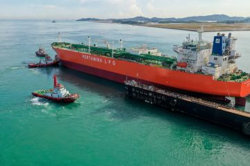 Dua Kapal Gas Raksasa Pertamina Patra Niaga Topang Distribusi LPG