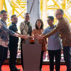 Jacket Pertama Proyek Carbon Capture bp di Tangguh Rampung