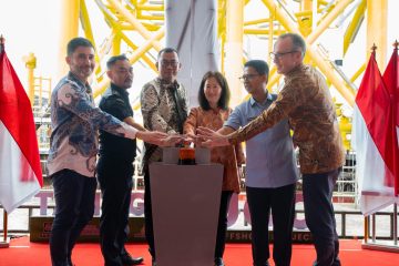 Jacket Pertama Proyek Carbon Capture bp di Tangguh Rampung