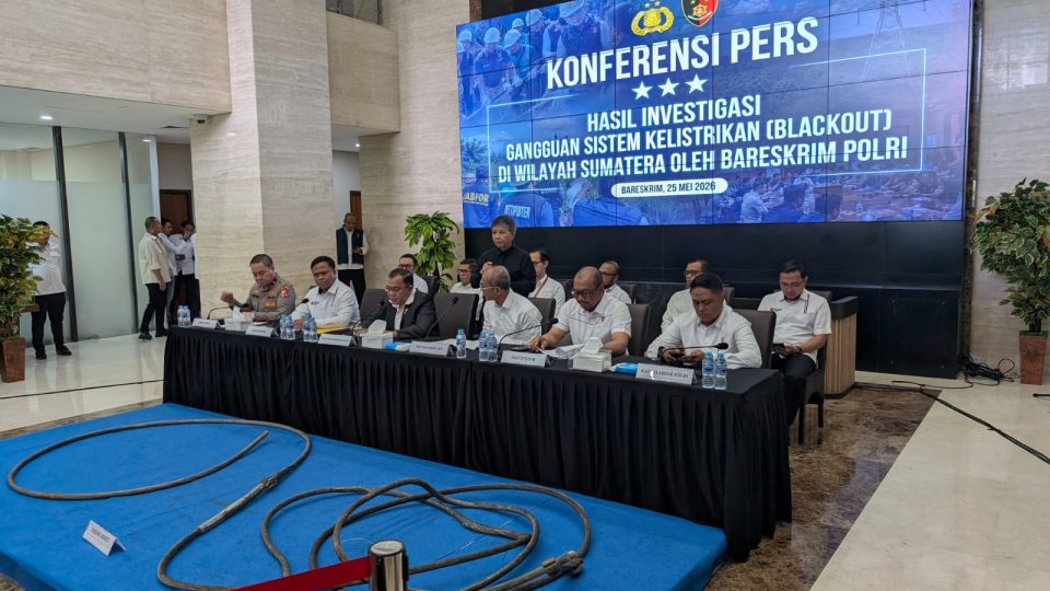 Polisi : Blackout Sumatera Bukan Sabotase, Diduga Akibat Cuaca Ekstrem
