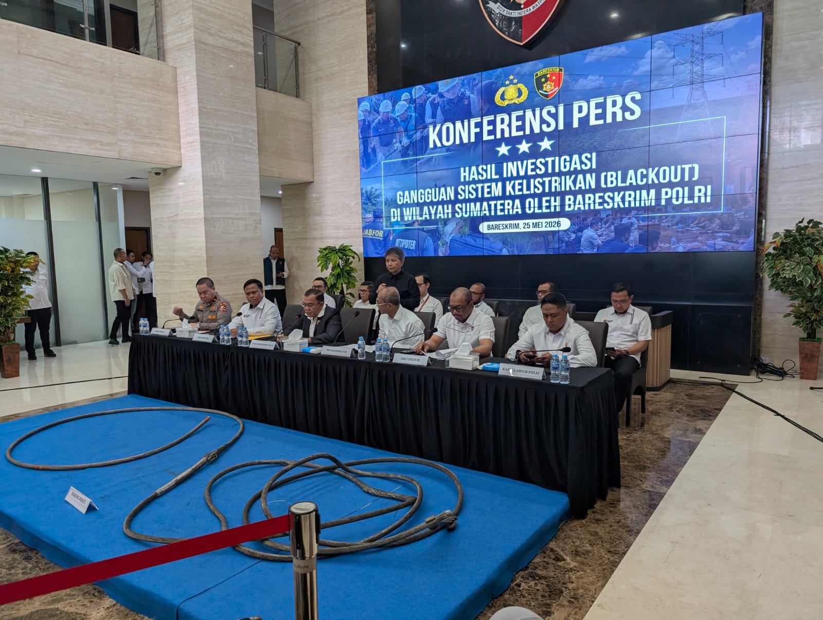 Polisi : Blackout Sumatera Bukan Sabotase, Diduga Akibat Cuaca Ekstrem