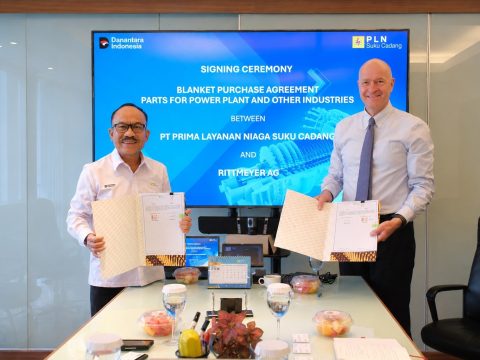 PLN Nusantara Power Grup Teken Perjanjian Pembelian Suku Cadang Pembangkit Rittmeyer AG Swiss