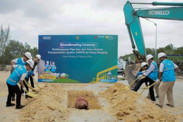 SKK Migas : Proyek Pipa Gas WNTS-Pemping Masuki Tahap Commisioning Pekan Depan