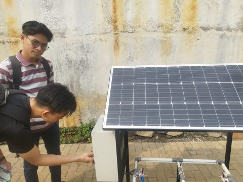 ITPLN Deteksi Kebocoran Pipa Pakai Tenaga Surya