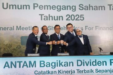 Laba Melonjak 106%, Antam Tebar Dividen Rp5,04 Triliun