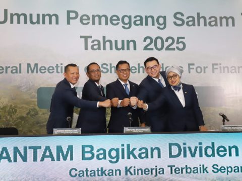 Laba Melonjak 106%, Antam Tebar Dividen Rp5,04 Triliun dan Rombak Susunan Pengurus