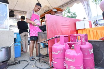 Pertamina Dukung UMK di Jakarta Fair, Puluhan Pedagang Kuliner Terima Bright Gas