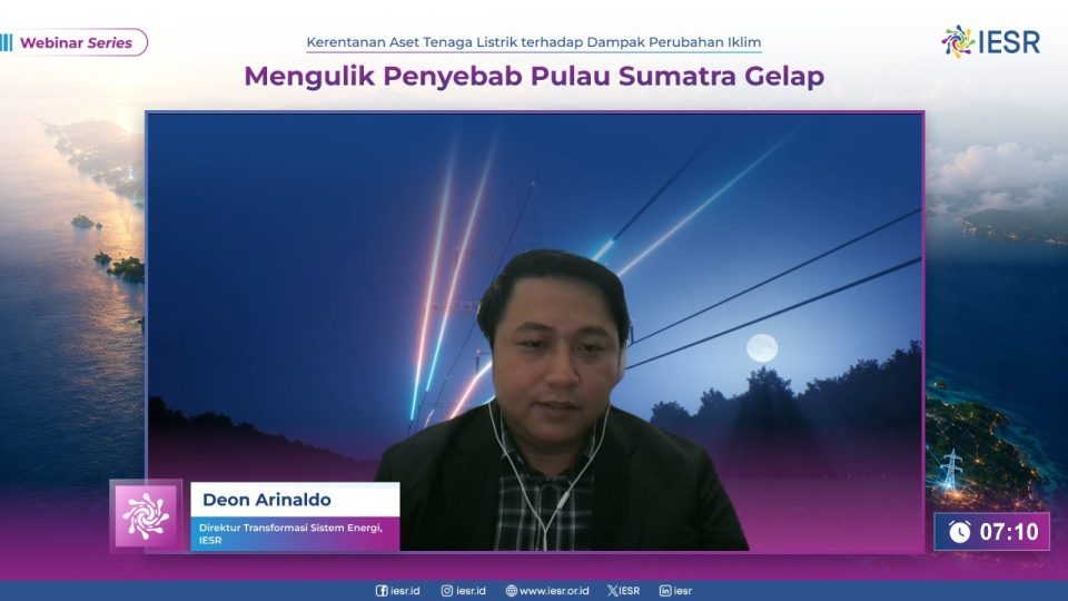 Pemadaman Berulang di Sumatera Jadi Alarm Ketahanan Sistem Kelistrikan Indonesia