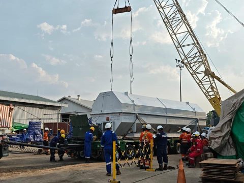 Rotor Turbin dan Kompresor PLN MCTN Tiba di Riau, Pemulihan Produksi Rokan Dikebut