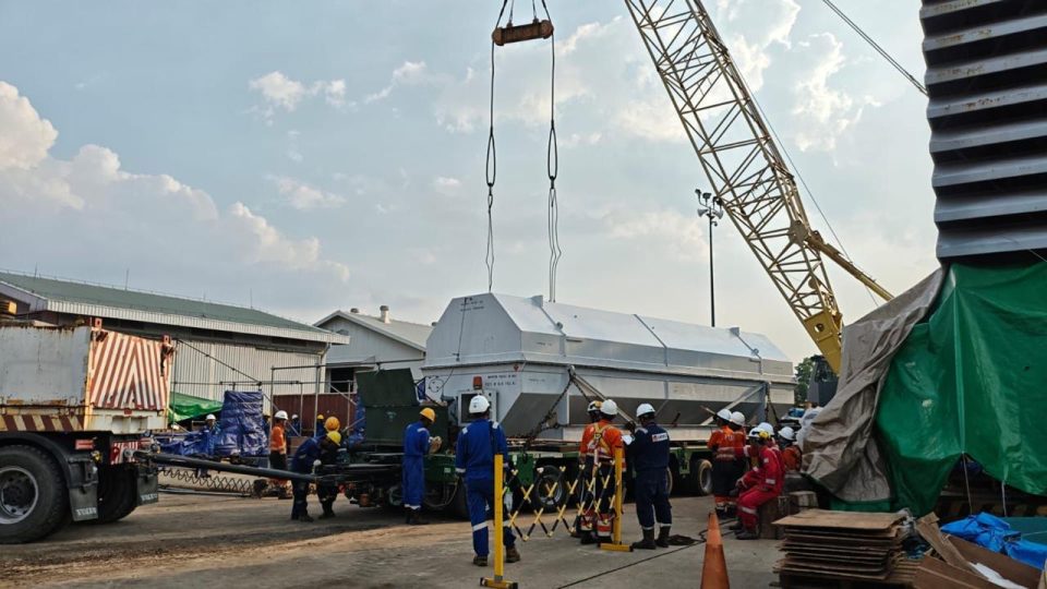 Rotor Turbin dan Kompresor PLN MCTN Tiba di Riau, Pemulihan Produksi Rokan Dikebut