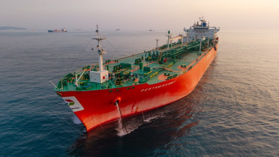 Kapal Pertamina Gas 1 Tiba Bawa LPG Setara 15,2 Juta Tabung 3kg dari Amerika