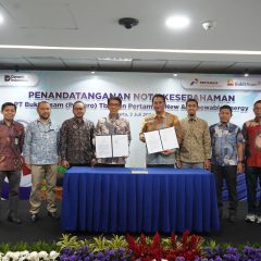 Pertamina NRE Sulap Lahan Bekas Tambang Jadi PLTS