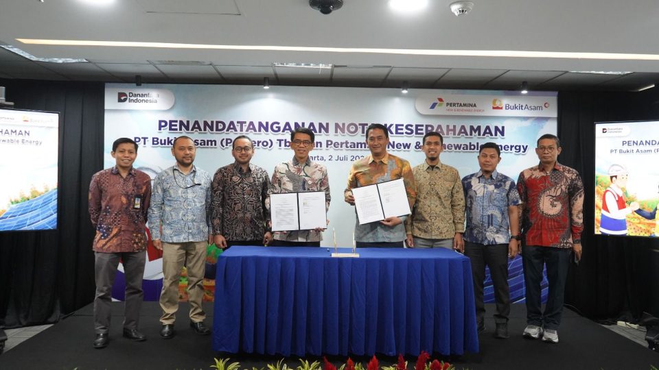 Pertamina NRE Sulap Lahan Bekas Tambang Jadi PLTS