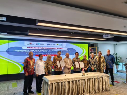 Mubadala Energy dan PLN Teken PJBG Gas Blok South Andaman