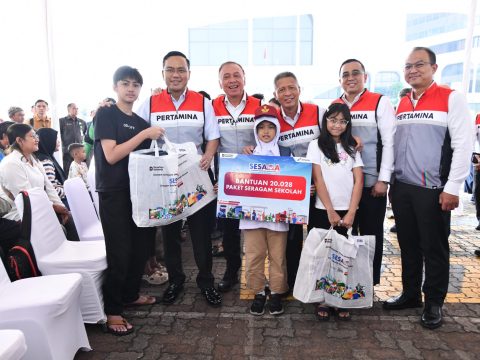 Pertamina Komitmen Dukung Pendidikan, 20 Ribu Paket Sekolah Disalurkan ke Seluruh RI