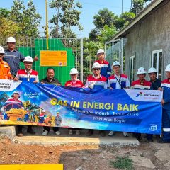 PGN Area Bogor Pasok Gas Bumi ke Produsen Aspal, Industri Manufaktur Ramah Lingkungan