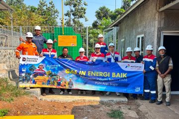 PGN Area Bogor Pasok Gas Bumi ke Produsen Aspal, Industri Manufaktur Ramah Lingkungan