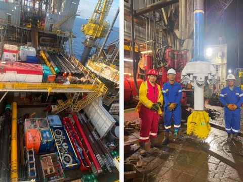Prime Natuna EP Bor Sumur Eksplorasi Laba Laba-1, SKK Migas : Potensi Tambahan Cadangan Gas 226 BCF