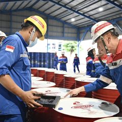 Jaga Ketersediaan Oli Nasional, Pertamina Lubricants Perkuat Pabrik Gresik Kapasitas 120.000 KL/Tahun