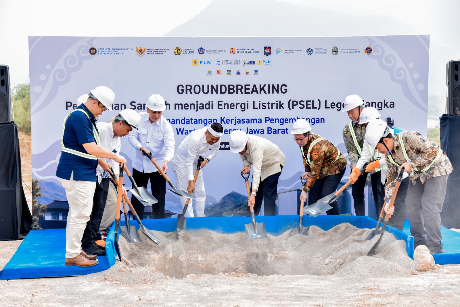 Fasilitas PSEL Legok Nangka Mulai Dibangun Bakal Kelola 2.131 Ton Sampah per Hari