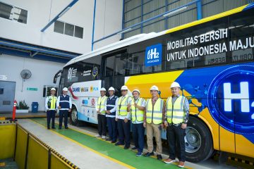 Pemerintah Dukung Bus Konversi Hidrogen-Diesel, Pilot Project Meluncur di GHES 2026