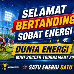 Perkuat Silaturahmi Insan Energi, Dunia Energi Mini Soccer Tournament 2026 Siap Digelar 8 Agustus