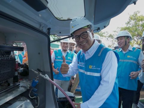 PLN Nusantara Power Resmikan Stasiun Pengisian Hidrogen Merah Putih Muara Tawar