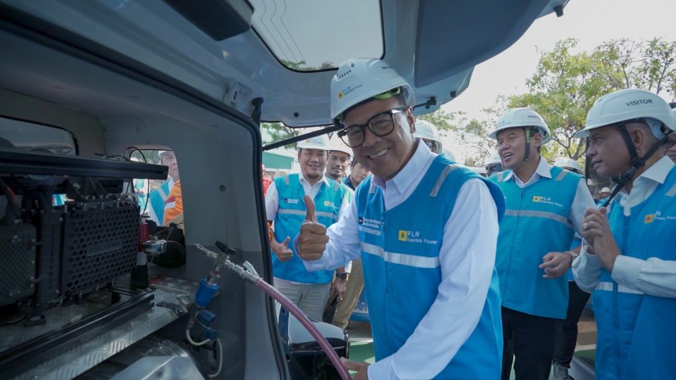 PLN Nusantara Power Resmikan Stasiun Pengisian Hidrogen Merah Putih Muara Tawar