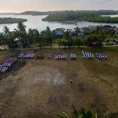 Energi Bersih Pertamina NRE Hidupkan Perayaan Kemerdekaan RI di Pulau Sembur