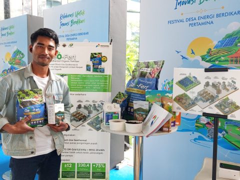 Desa Energi Berdikari Pertamina Wujudkan Ketahanan Pangan Lewat GeO-Fert di Kamojang