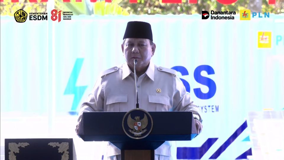 Proyek PLTS 100 GWp Resmi Dimulai, Prabowo Targetkan Rampung Tiga Tahun