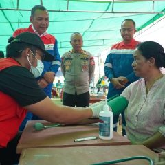 Pertamina Buka Posko Kesehatan Gratis untuk Pengungsi di Reo