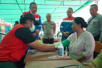 Pertamina Buka Posko Kesehatan Gratis untuk Pengungsi di Reo