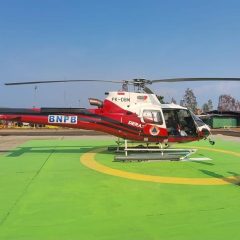 Helikopter BNPB Tiba, Pemadaman Karhutla di sekitar Kilang LNG Tangguh Dilakukan dari Udara